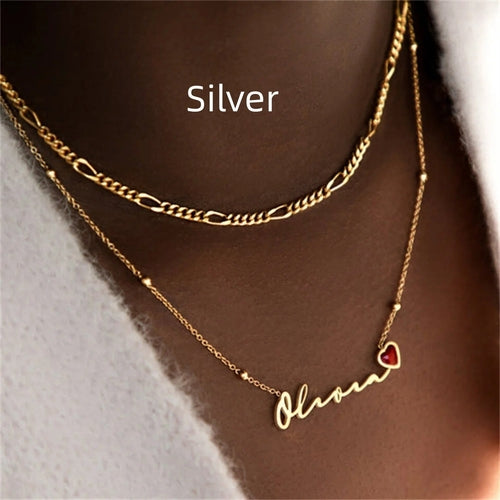 Personalized Stainless Steel Necklace For Women