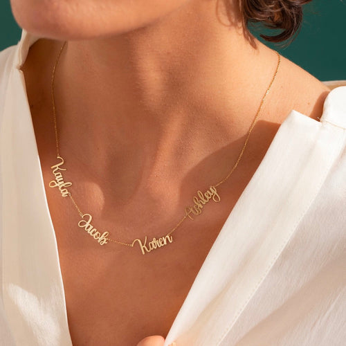 Multiple Name Necklace – Custom Personalized Jewelry